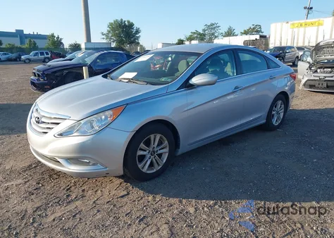 2013 Hyundai Sonata Gls from USA, damaged, VIN 5NPEB4ACXDH724559
